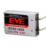 Литиево тионилхлоридна  батерия LTC-7PN  EP651625 industrial 3,6V  750mAh EVE BATTERY