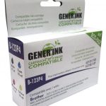 Мастилница GENERIK LC123/121/125 BROTHER, (BK-C-M-Y)