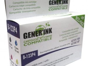 Мастилница GENERIK LC123/121/125 BROTHER, (BK-C-M-Y)