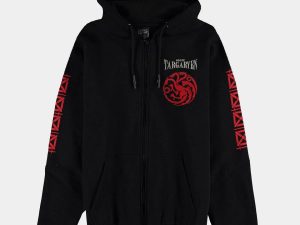 Суичър DIFUZED GOT - House Of The Dragon - Men's Hero Item Zipper, S