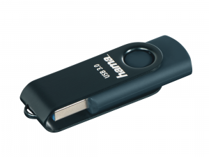 USB памет HAMA Rotate, 128GB, USB 3.0 90 MB/s, Петролно синьо