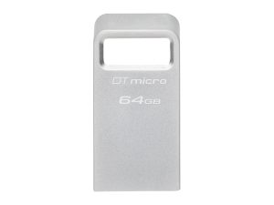 USB памет KINGSTON DataTraveler Micro, 64GB,USB-A 3.2 Gen 1, Сребрист