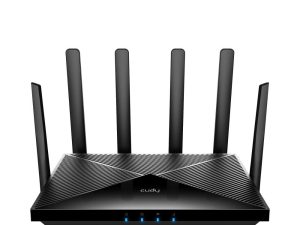 Безжичен рутер Cudy P5, 5G, AX3000, 2.4/5 GHz, 574 - 2402 Mbps, 10/100/1000