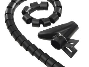 Шлаух спирала черна Easy Cover 2.5 m x 20 mm, 220996
