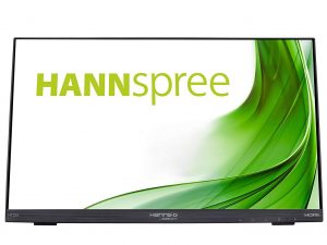 Тъч монитор HANNSPREE HT225HPB, LED, 21.5 inch, Wide, Full HD, Display Port, VGA, HDMI, Черен