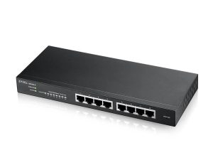 Суич ZyXEL GS1915-8, 8-портов, Gigabit, Управляем