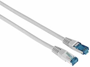 Мрежов пач кабел HAMA F/UTP, CAT 6, RJ-45 - RJ-45, 1Gbit/s, 1.5 m, Сив, Булк