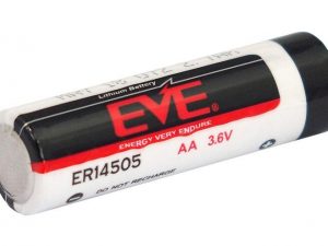 Литиево тионилхлоридна батерия  3,6V AA R6 2,7Ah ER14505 /STD /с пъпка/ EVE BATTERY