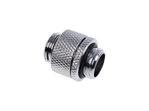 Адаптер съединител с външна резба Alphacool, Въртящ се, G1/4, Сребрист