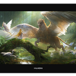 Графичен дисплей таблет HUION Kamvas Pro 16 4K GT1561, USB-C, Черен/Сребрист