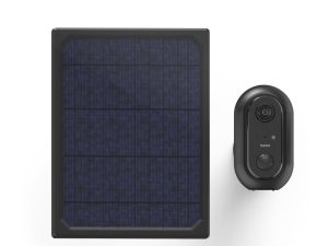 WiFi външна камера Hama, Със соларен панел, Батерии, Детектор за движение, 1080p
