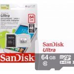 Карта памет SANDISK Ultra microSDHC UHS-I, 64GB