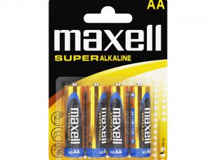Супералкални батерии MAXELL LR03 XL /4 бр. в опаковка/ 1.5V