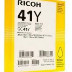 Мастило гел RICOH GC41Y 2200 копия Yellow