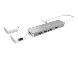 Модулна докинг станция j5create JCD375, 2 модула, USB-C