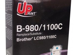 Мастилница UPRINT LC980/1100 BROTHER, Cyan