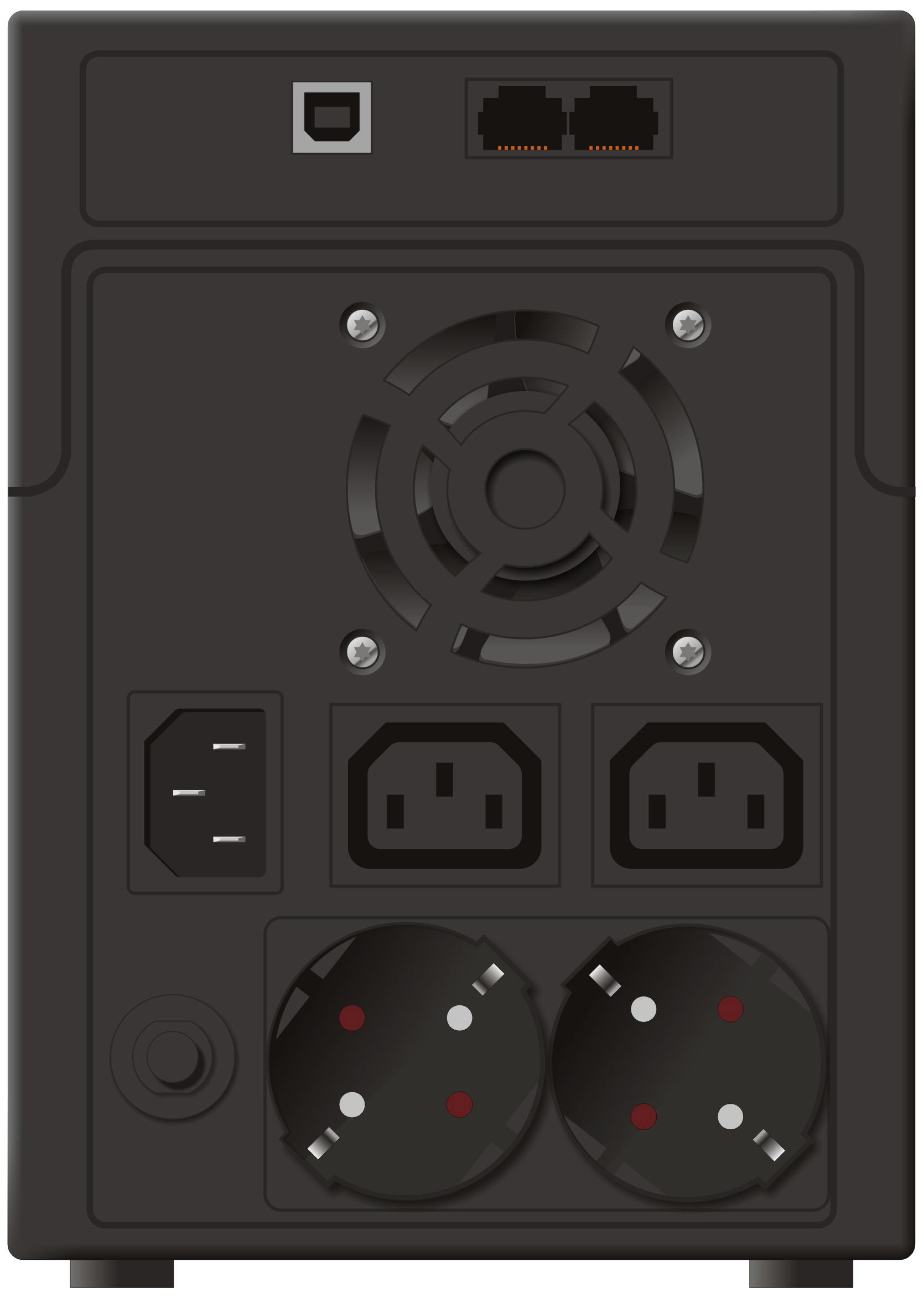 UPS POWERWALKER VI 2200 SH, 2200VA, Line Interactive - Image 2