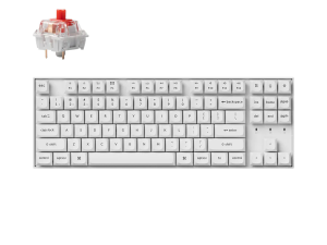 Геймърска механична клавиатура Keychron K8 Pro White K Pro Red RGB