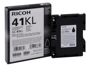 Мастило гел RICOH GC 41KL, GelJet SG 2100N/2100DN, 600 копия Черен