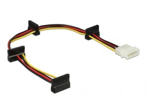 Кабел Power Molex 4 Pin  > 4 x SATA 15 Pin, 40cm