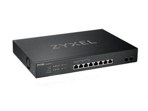 Суич ZYXEL XS1930-10, 8 портов управляем, 10Gb, 2xSFP, за монтаж в шкаф