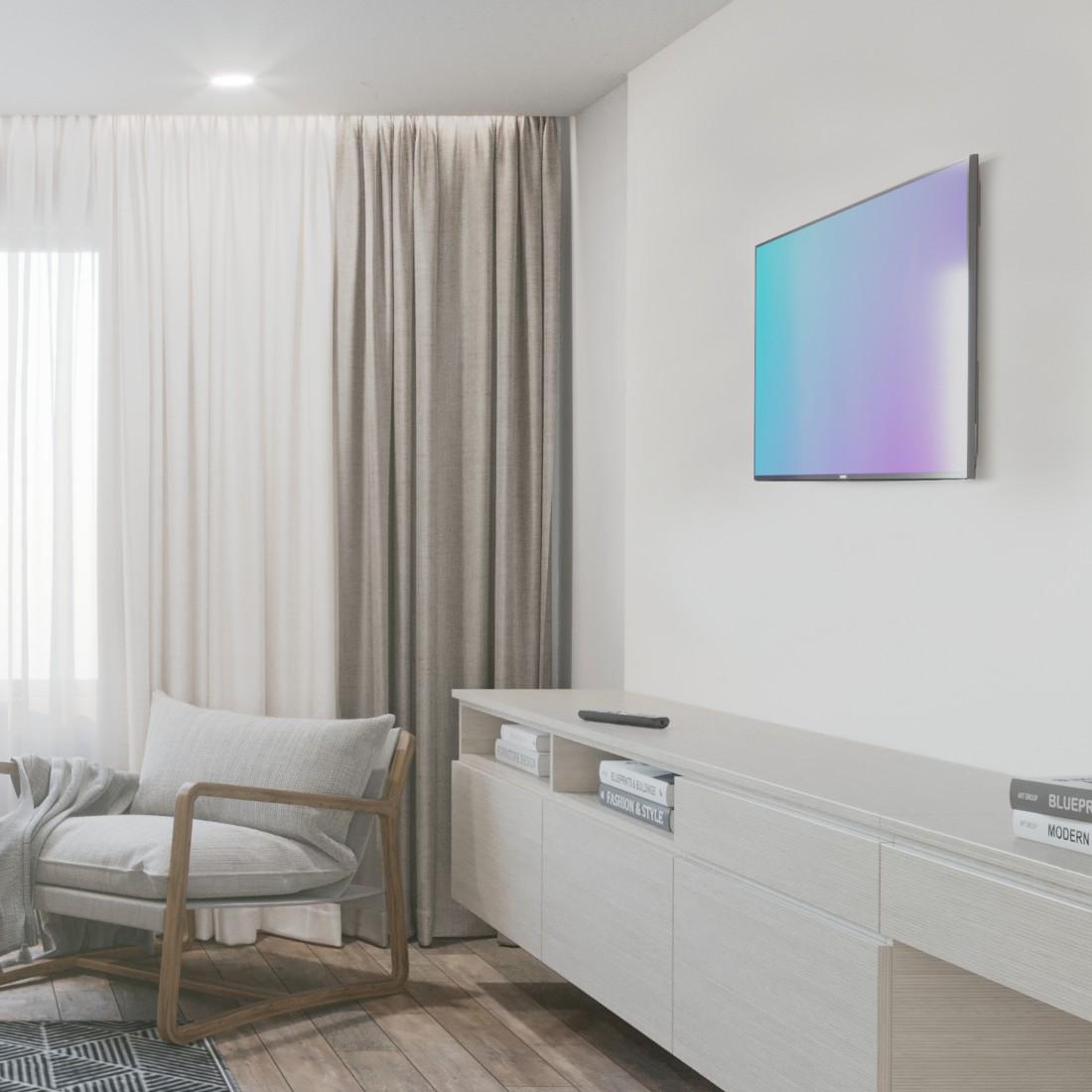 Стенна стойка за TV HAMA, Фиксирана, 100"(254 см), до 75 кг - Image 4