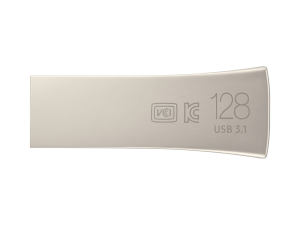 USB памет Samsung BAR Plus, 128GB, USB-A, Сребриста