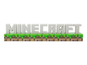 Статуетка Paladone Minecraft Logo Light