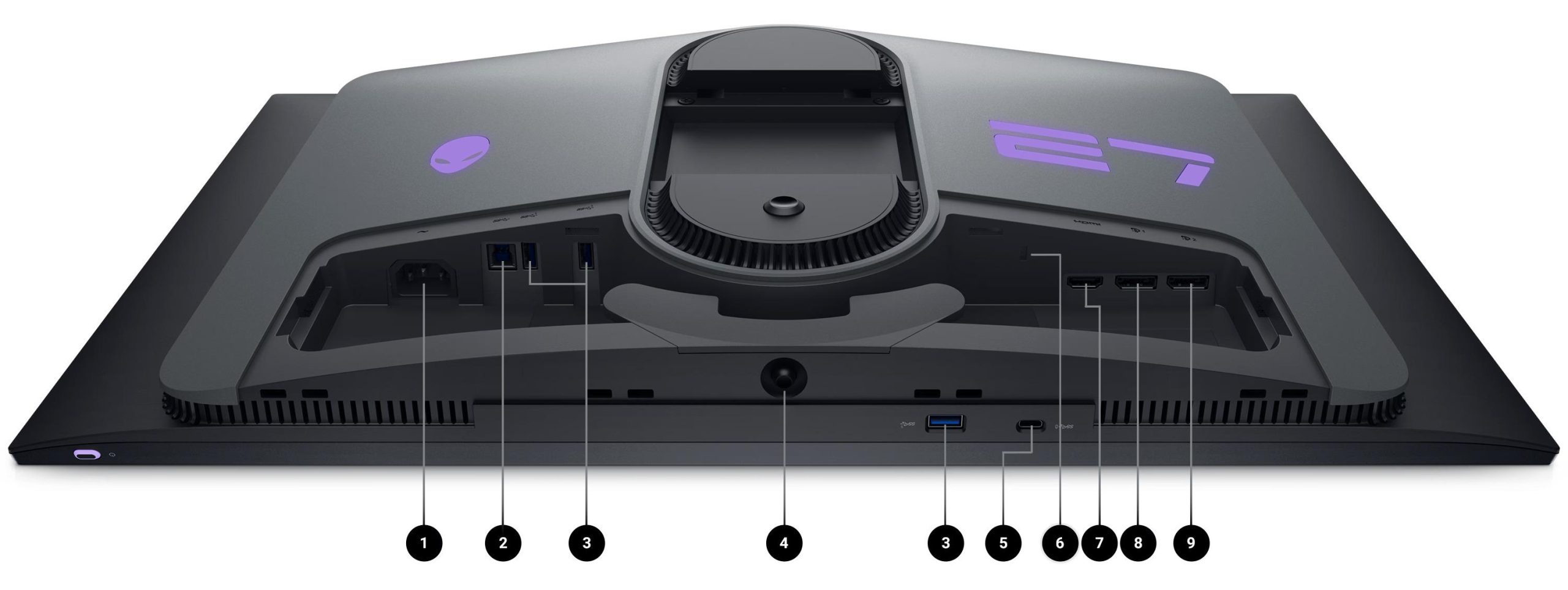 Монитор Dell Alienware AW2725DF, QD-OLED 27" IPS, 360Hz, 0.03 ms (gray-to-gray) - Image 7
