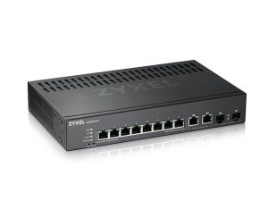 Суич ZYXEL GS2220-10, 10 портов управляем L2, 8x Gigabit + 2x Gigabit combo (RJ45/SFP)