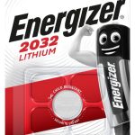 Бутонна батерия литиева ENERGIZER CR2032. 3V, 1pk блистер