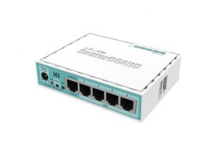 Рутер MiKrotik RB750GR3 HEX, 5 x 10/100/1000 Mbps, PoE, Бял