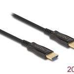 Оптичен кабел Delock, HDMI 8K, 60 Hz, 20 m