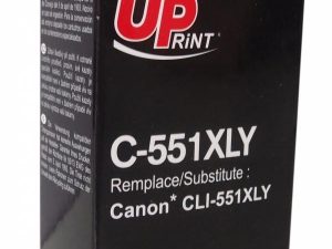 Мастилница UPRINT CLI-551XL CANON, С чип, Yellow