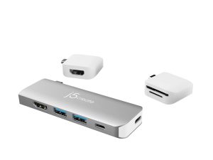Модулна докинг станция j5create JCD387, 2 модула, USB-C
