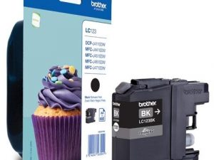 Мастилница oригинал  Brother черна , LC123BK,  MFC-J4510DW