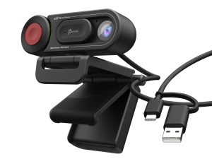 Уеб камера j5create JVU250, 4K Ultra HD, Микрофон, Автоматичен и ръчен фокус
