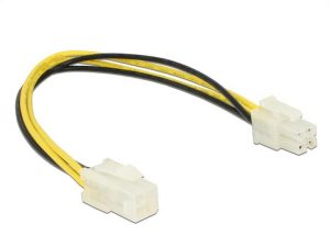 Кабел Delock P4 4 pin мъжко - P4 4 pin женско, 30 cm