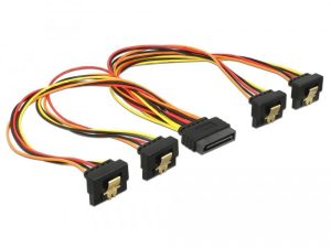 Кабел Power SATA - 4 x SATA 15 Pin, 30cm