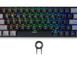 Геймърска безжична клавиатура Spartan Gear Pegasus 2 RGB Black/Grey