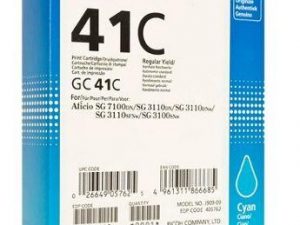 Мастило гел RICOH GC41C, 2200 копия Cyan