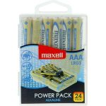 Алкални батерии MAXELL LR03 1,5V AAA 24 бр. блистер PVC case
