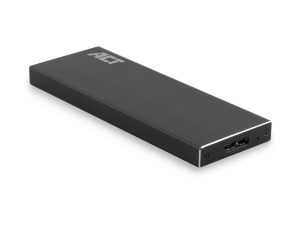 Чекмедже за твърд диск ACT AC1600, M.2 SSD, USB 3.2 Gen1, Черен