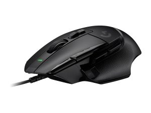 Геймърска мишка Logitech, G502 X, Оптична,  Жична, USB, Черна