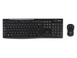 Kомплект безжични клавиатура с мишка Logitech MK270