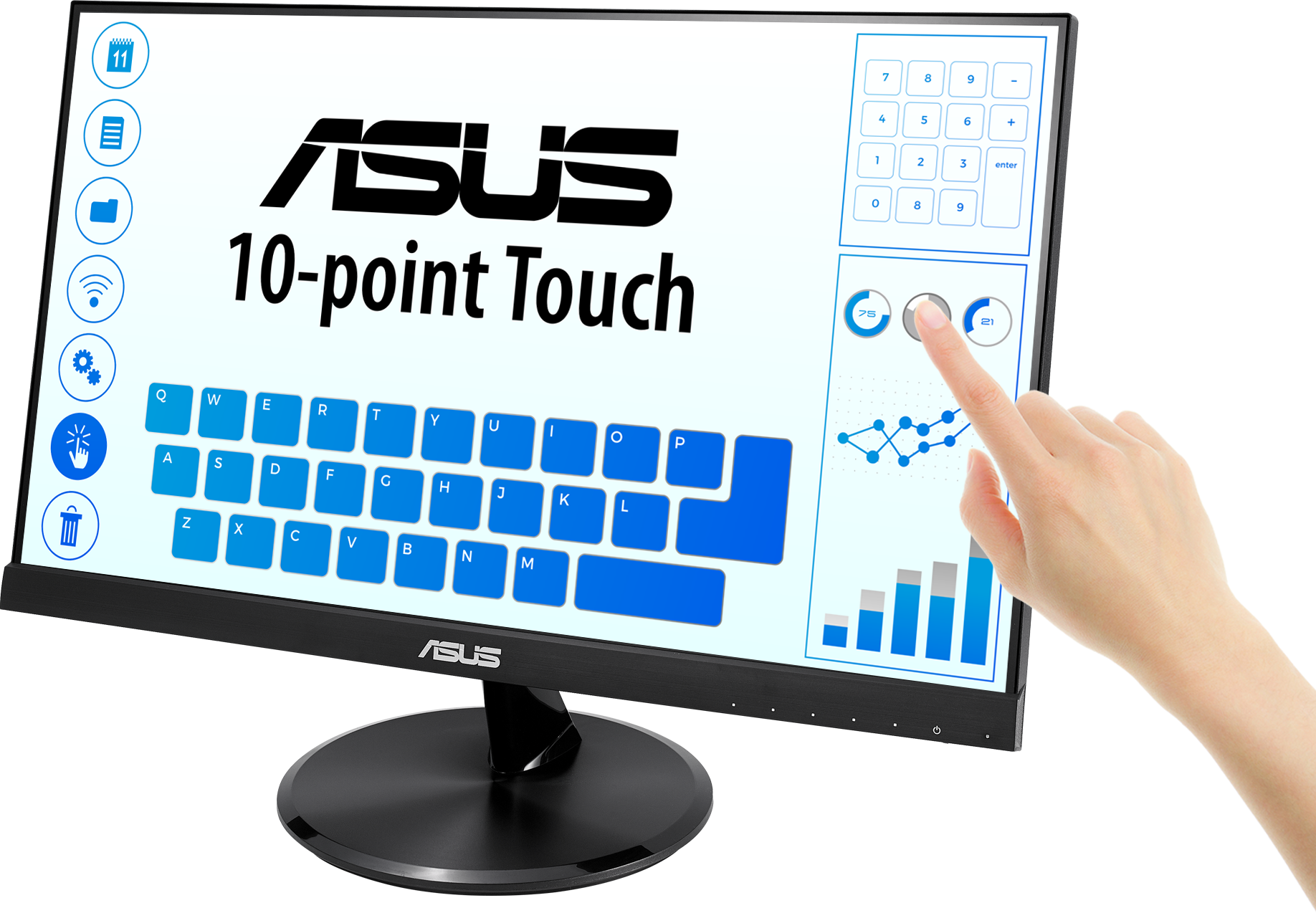 Тъч монитор ASUS VT229H 21.5" FHD (1920x1080) - Image 2