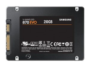 SSD SAMSUNG 870 EVO SATA 2.5”, 250GB, SATA 6 Gb/s, MZ-77E250B/EU