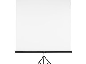 Екран на стойка 180x180 cm, 2 в 1, мобилен комплект, 21573