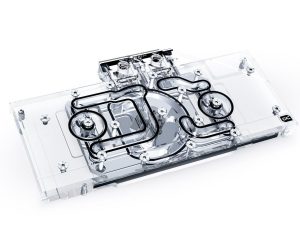 Воден блок за видео карта Alphacool Eisblock Aurora Acryl GPX-A Radeon RX 6700XT Reference with Backplate