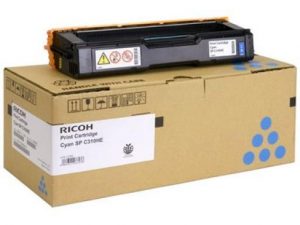 Тонер касета Ricoh SPC310HE, 6600 копия, Cyan